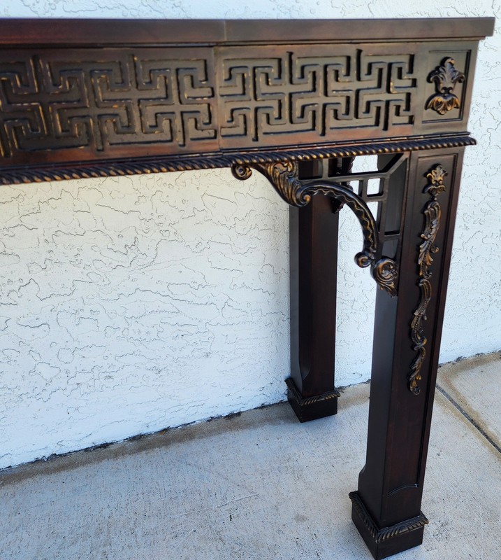 Chinese Chippendale Console Table gallery