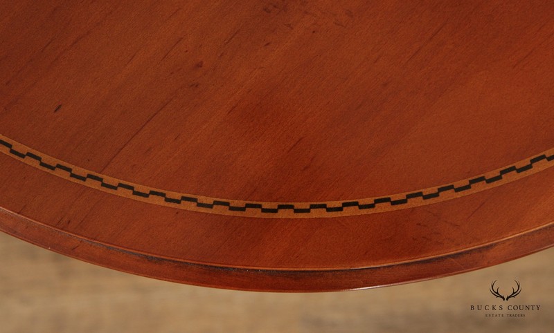 CTH Sherrill Occasional Regency Style Cherry Two-Tier Side Table gallery