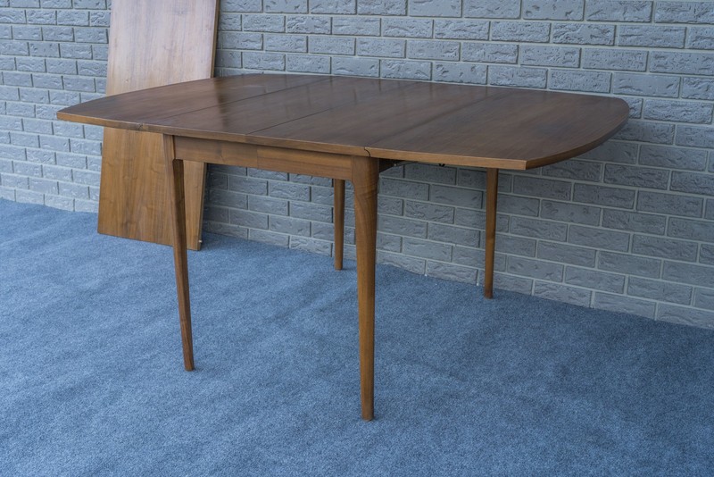 Mid Century Modern Kipp Stewart Drexel Declaration Drop Leaf Dining Table gallery