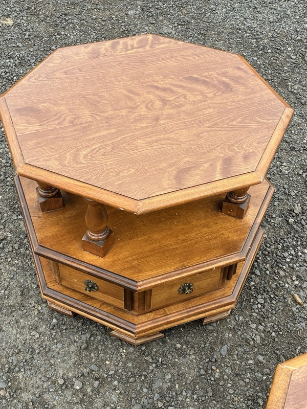 Thomas Furniture Shops 391-F Lamp Table Set of 2 End Tables with Drawer gallery