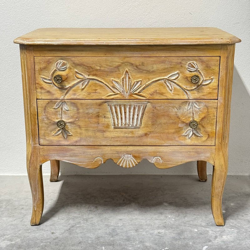 1940’s Davis Cabinet Co. French Country Drawer Bedside/End Table