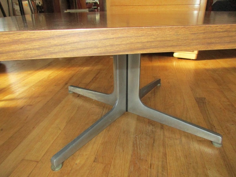 MCM Coffee Table Laminate, Aluminum Star Base Style HERMAN MILLER GEORGE NELSON gallery