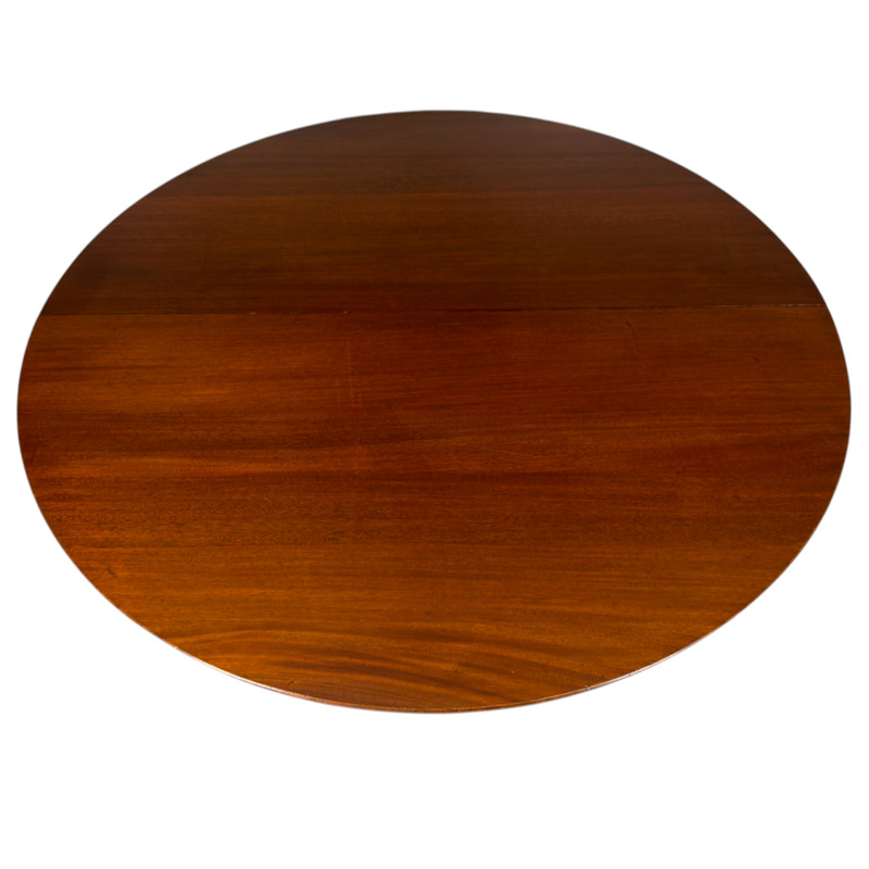 Antique Mahogany Claw Foot Banquet Dining Table – 6 Leaves #22559 gallery