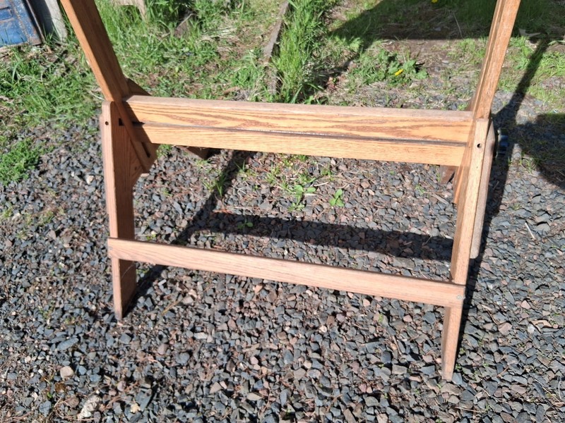 Vintage ANCO-BILT DRAFTING TABLE maple Adjustable tilt and height gallery
