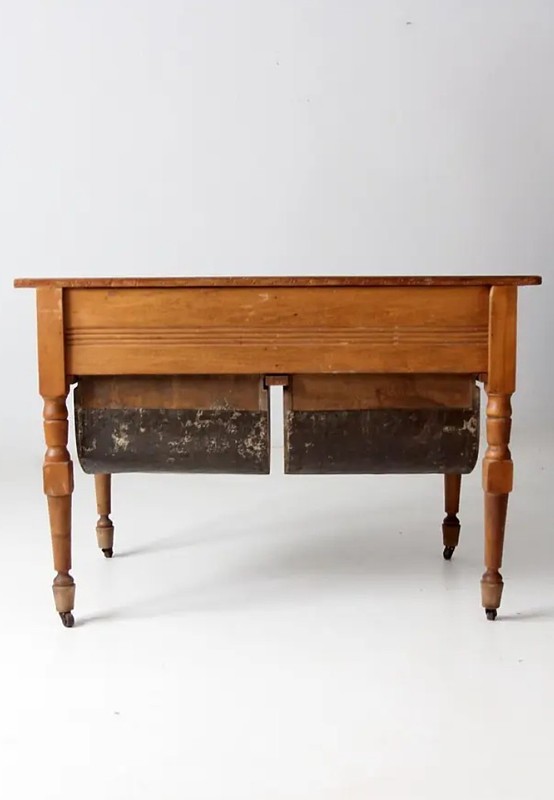 Antique Possum Belly Bakers Table 19th Century gallery