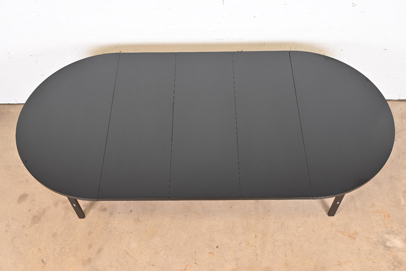 Paul McCobb for Calvin Furniture Lacquered Extension Dining Table, Refinished gallery