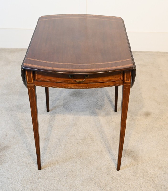 Sheraton Pembroke Table Drop Leaf Georgian 1790