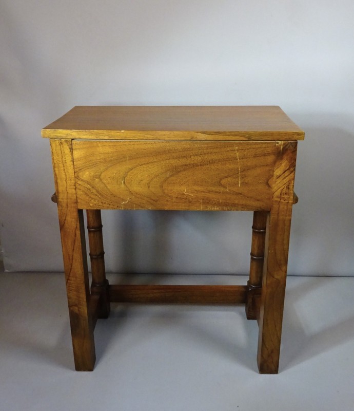 Antique Style Golden Oak Two Drawer Hall Console Table Excellent gallery