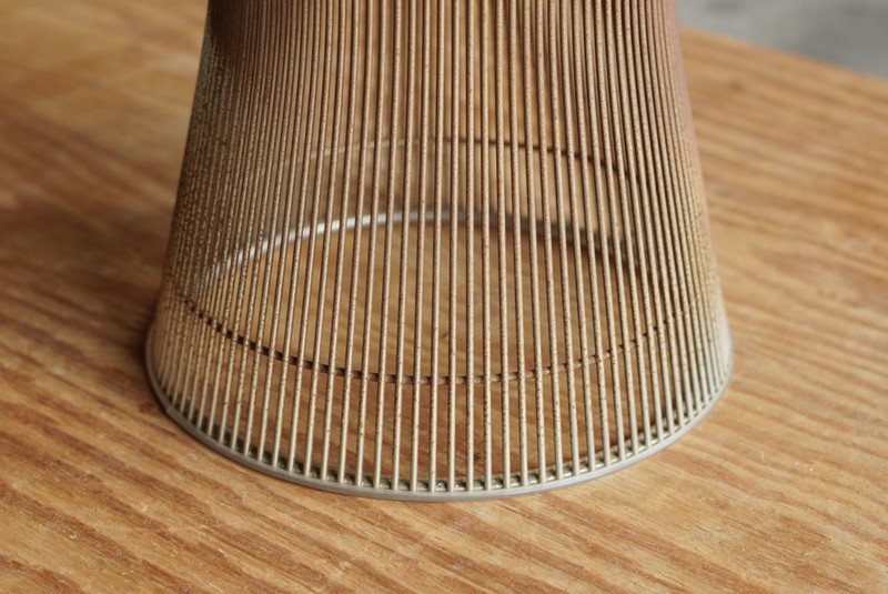 Vintage Knoll Wire Side Table by Warren Platner gallery