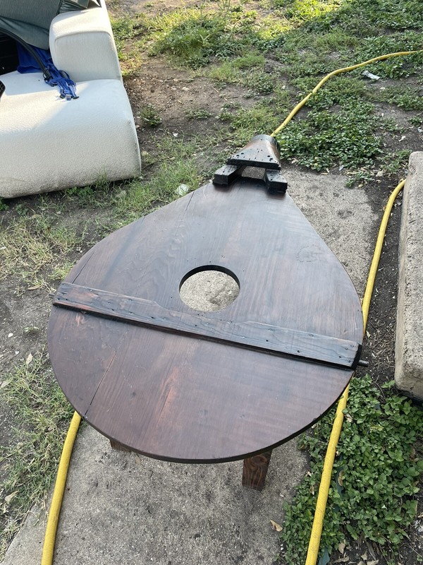 Antique Fireplace Bellows Top Coffee Table Side Table “Awesome Aesthetics” gallery