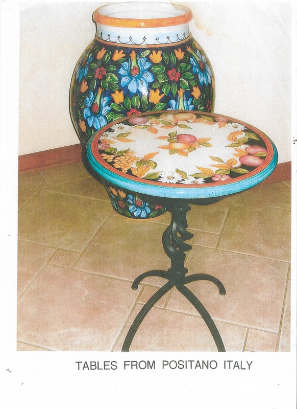 italian tables custom