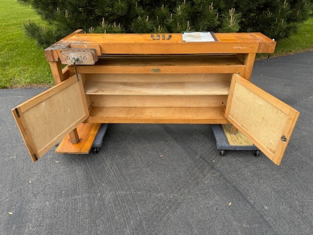 Vintage LERVAD Woodworking Bench LEICHTUNG WORKSHOPS 15th Anniversary Limited gallery