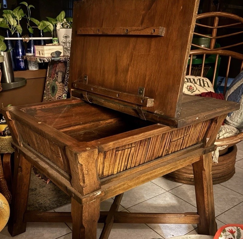 Indonesian Doughbox Table