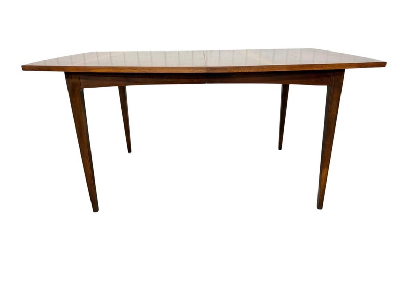 Mid-Century Modern Brasilia Style Walnut Dining Table - Refinished! gallery