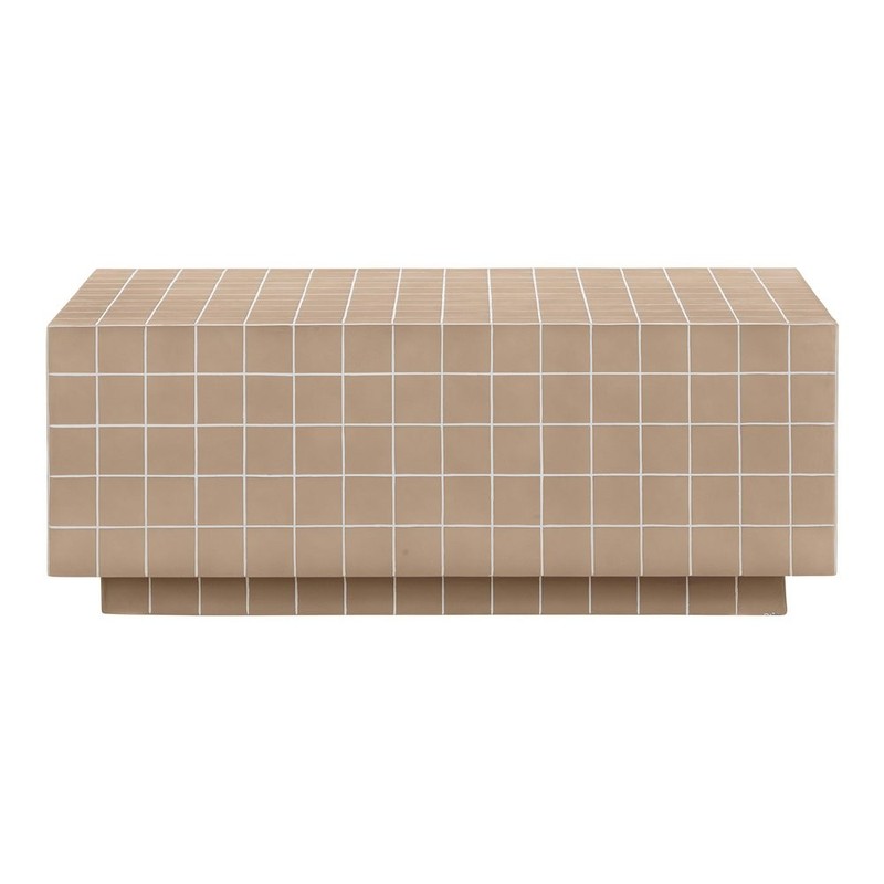 Mixie Taupe Tile Indoor / Outdoor Coffee Table gallery
