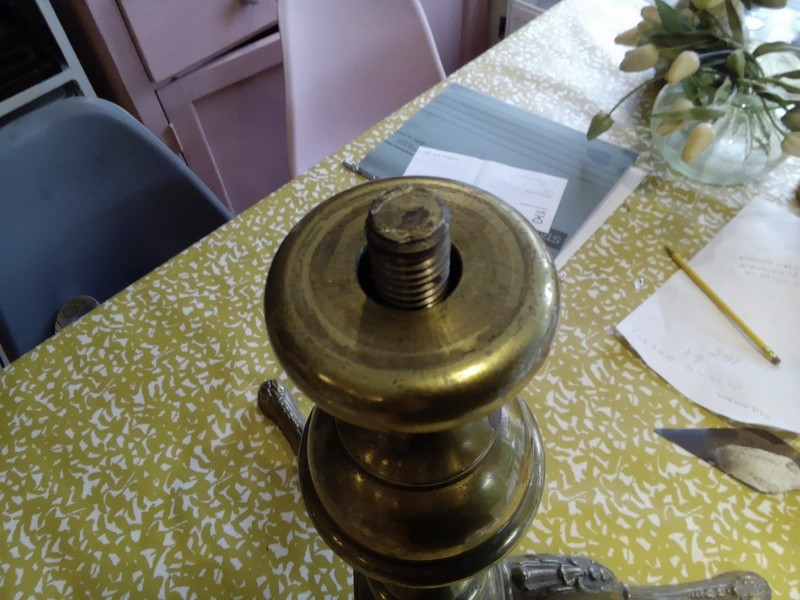 Vintage Brass Table Base gallery