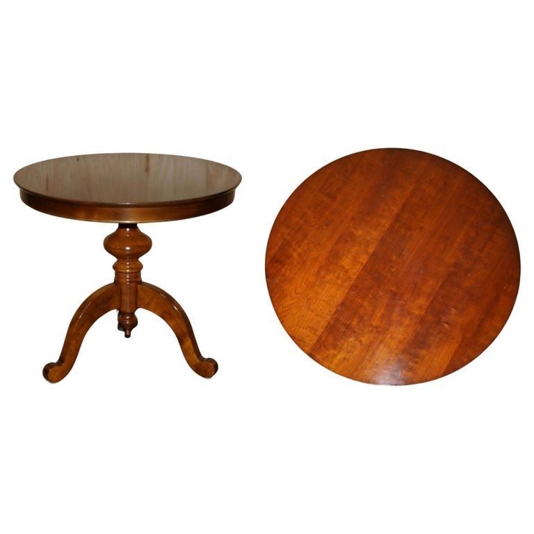 LOVELY GRANGE PARIS BOUGHT FROM HARRODS LONDON CHERRY WOOD OCCASIONAL TABLE