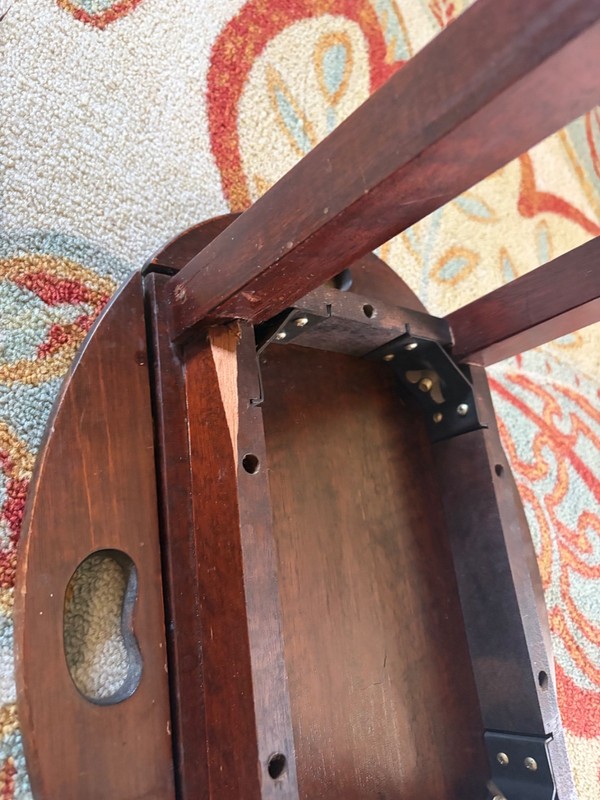 Vintage MCM Butler's Tray Coffee Table gallery