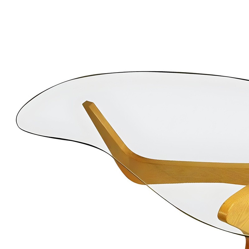 Mid-Century Noguchi Style Biomorphic "Airplane" Coffee Table gallery