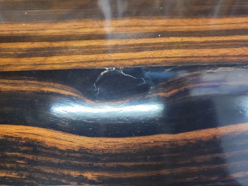 Rare Macassar Ebony Solid Wood Luxury Dining Table gallery