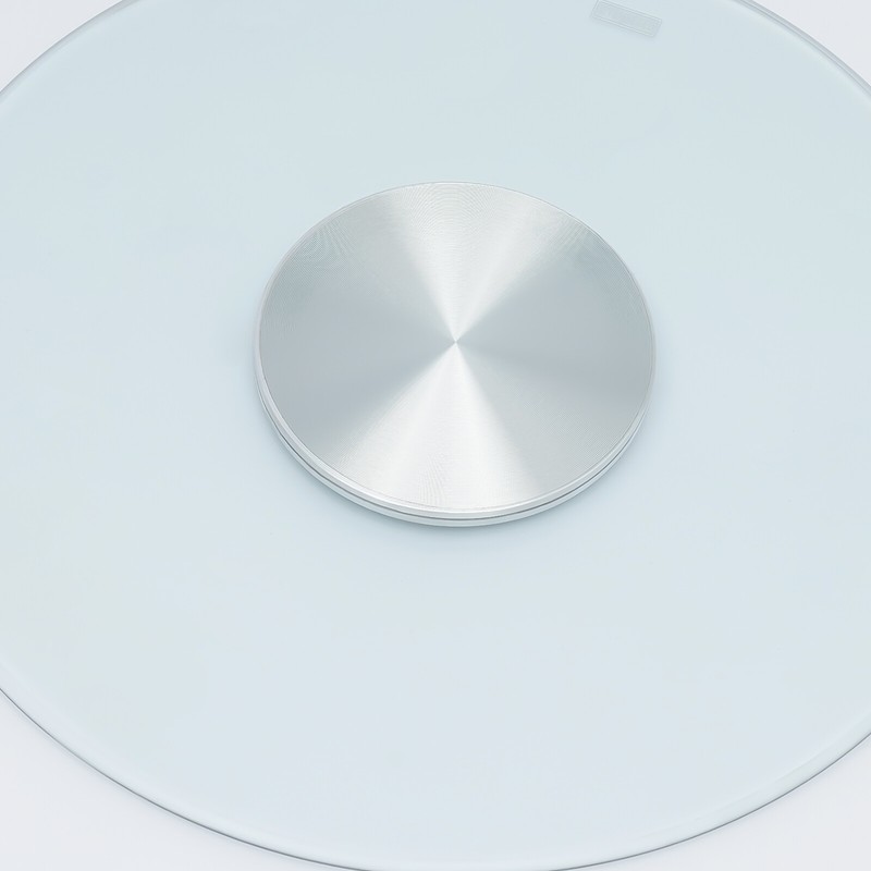 23.62inch Round Turntable, Tempered Glass Rotating Tray Serving Plate gallery