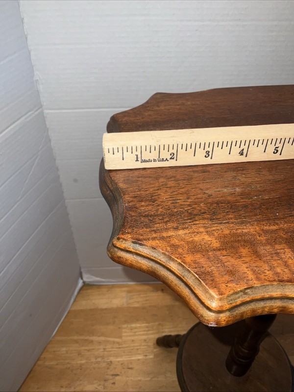 Vintage Wood Tripod Display Fern / Plant Stand Taiwan gallery