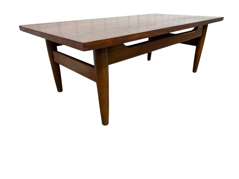 Mid-Century Modern Walnut Coffee Table - Refinished! gallery