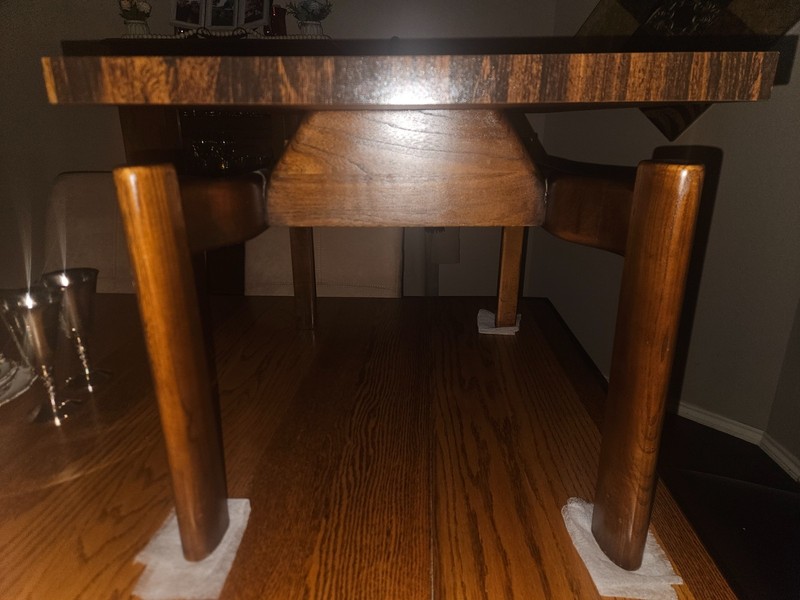 Mid Century Modern Jens Risom Side Table with Formula laminate top Beautiful gallery