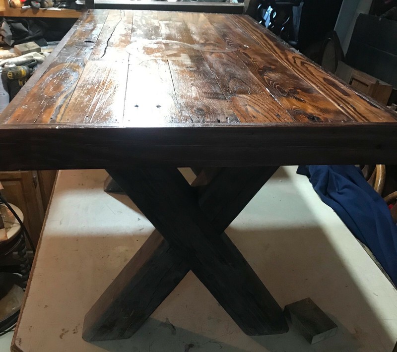 Pine Reclaimed Wood Coffee Table (CT216) gallery