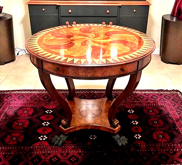 Theodore Alexander Center Table Swirling Teardrops gallery