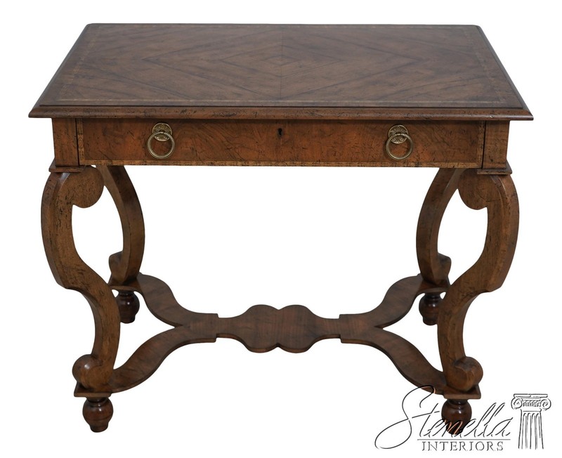 L61633: BAKER Continental Style Walnut Dressing Table