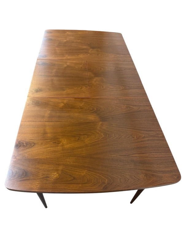 Mid-Century Modern Paul McCobb for Lane Denilator Walnut Dining Table Refinished gallery