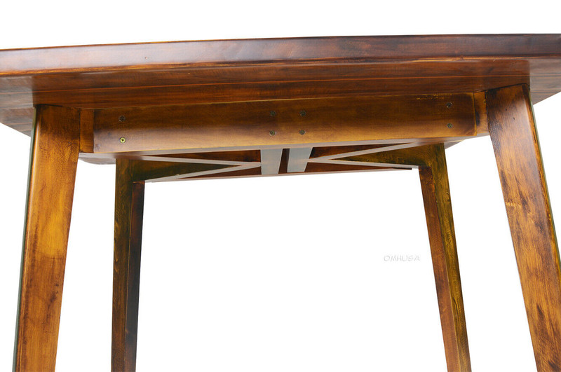 Nautical Dining & Kitchen Table 50" Cedar Wood Chris Craft Deck Style Furniture gallery