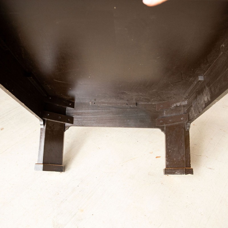 Black Lacquered Chinoiserie Coffee Table gallery