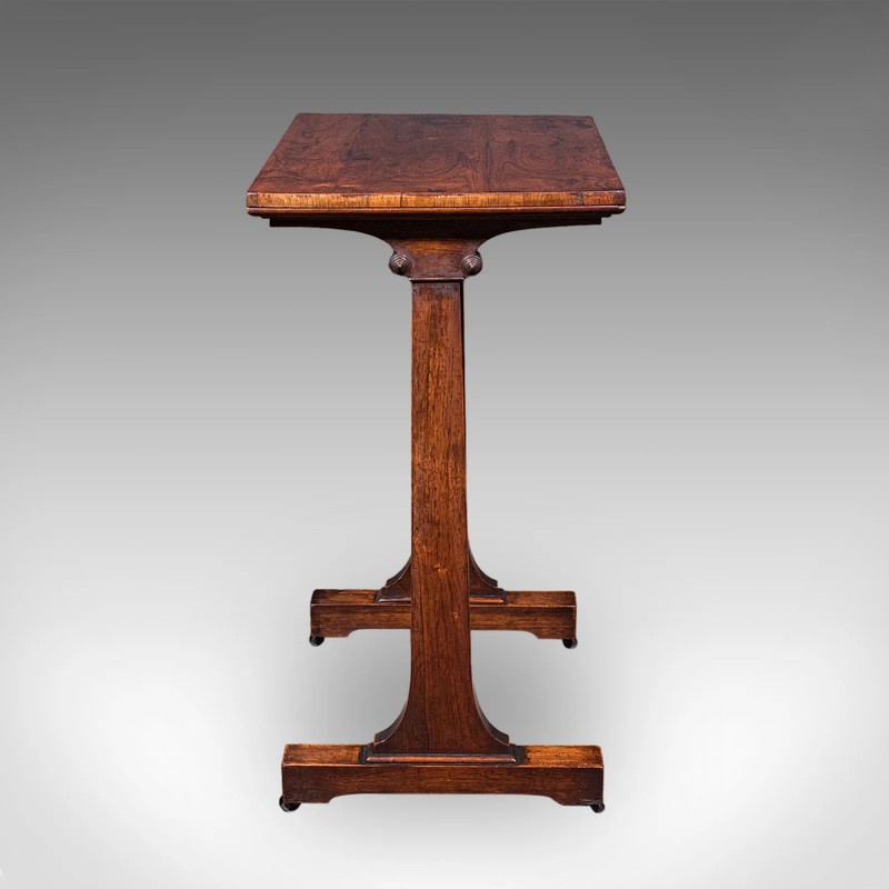 Antique Side Table, English, Morning Room, Lounge, Reading, Serving, Regency gallery