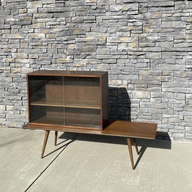 Paul McCobb for Planner Group Mid Century 1546 (60") Bench & 1519 Bookcase gallery