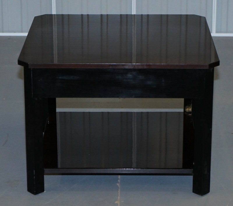 NEW DARK MAHOGANY BEVAN FUNNELL COFFEE TABLE OR LARGE SIDE END LAMP WINE TABLE gallery