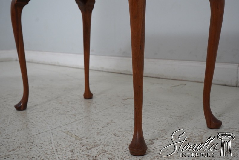 L66757: BAKER George III 3 Drawer Walnut Low Boy gallery