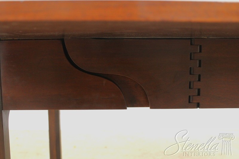 F55946EC: KITTINGER Chippendale Mahogany Pembroke Table gallery