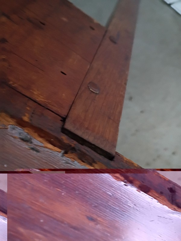American Pine 1 board Top tavern table pegged 42L 26"h 23"d Desk work we deliver gallery