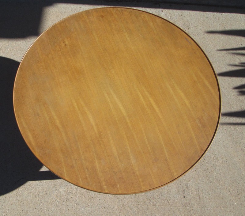 Edward Wormley Drexel Precedent Cocktail Table 36-3/4 inch Diameter Mid Century gallery
