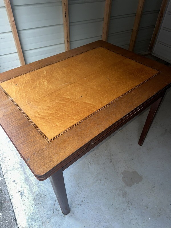 Vintage Draw Leaf Dining Table Amish Beautiful Wooden Pull Leaf Extension Table gallery