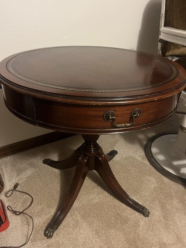 All Mahogany Colonial Art Co table Circa 1920-1940