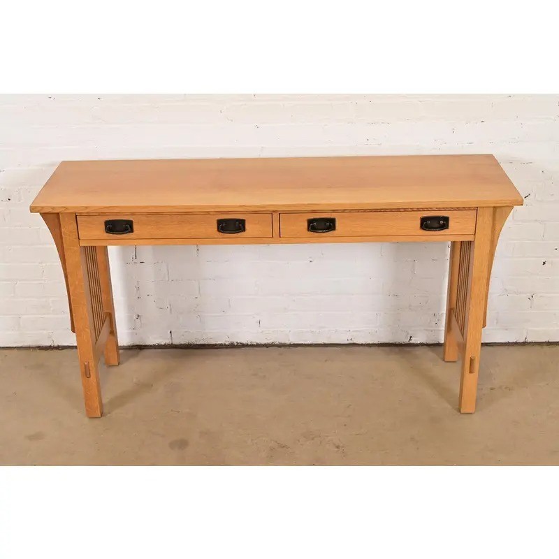 Stickley Mission Oak Arts & Crafts Buffet Server or Console Table gallery