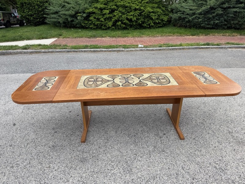 Mid Century Danish Mobler Dining Table