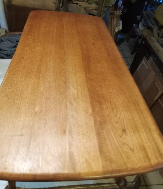 Mid Century Ethan Allen Baumritter Maple Coffee Table (CT448) gallery