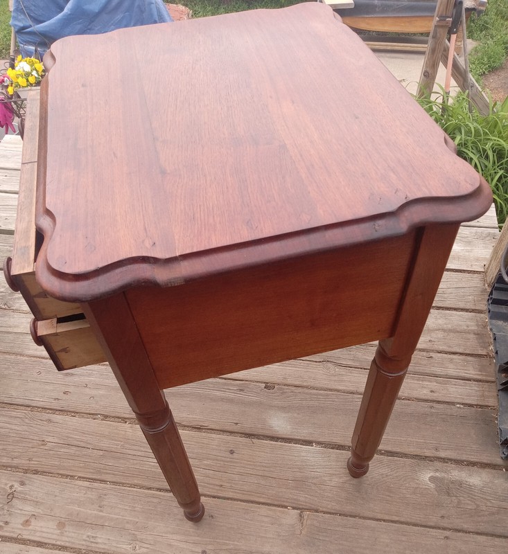 Cherry 2 Drawer Work Table / Nightstand (ET746) gallery