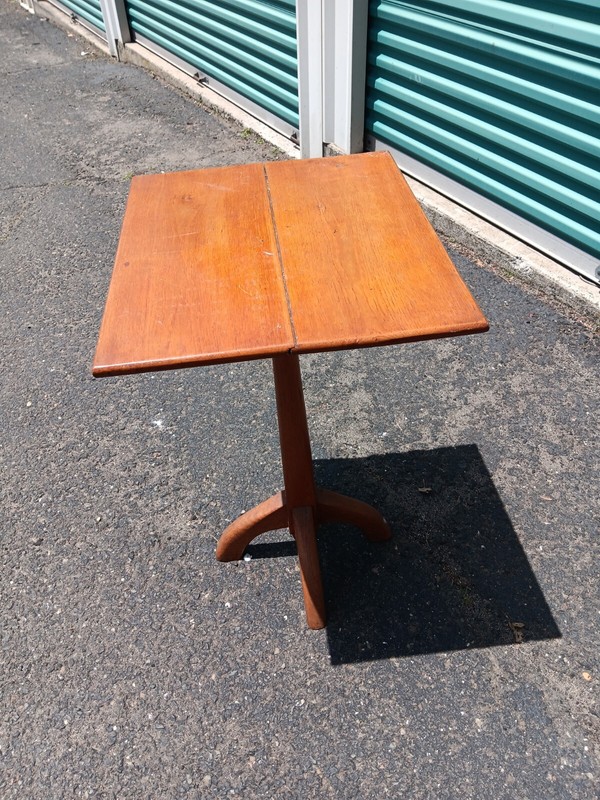 MCM Hardwood Lamp or Side Table Handmade Fern Stand gallery
