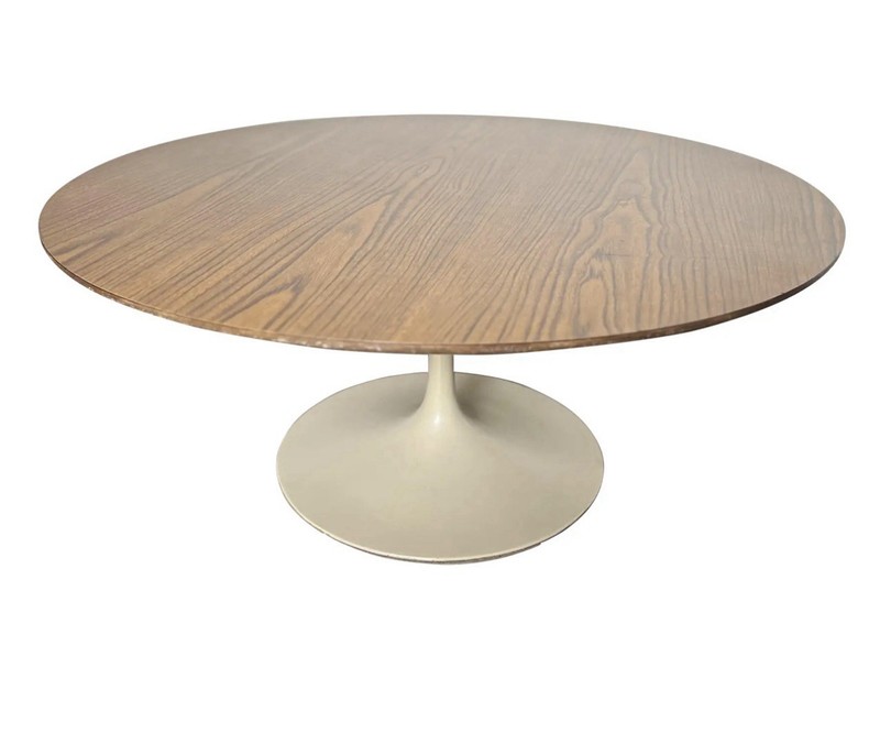 Knoll Saarinen 36” Original Tulip Coffee Table W/1950-60s Label