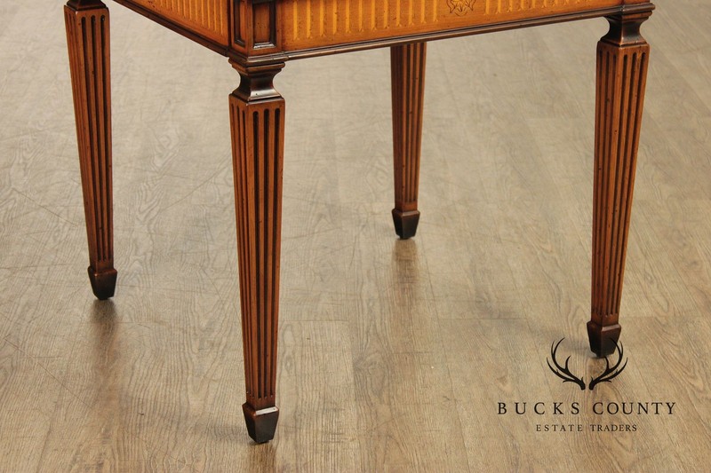 Theodore Alexander 'Coleccion Madrid' Parquetry Side Table gallery